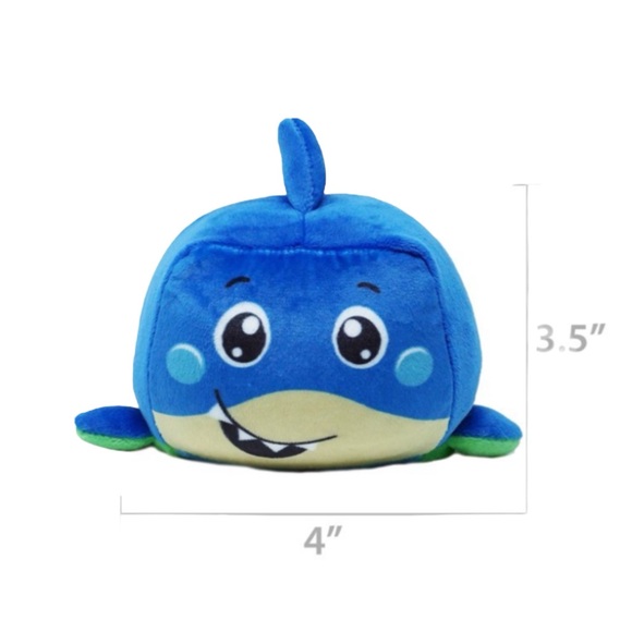 Spark Create Imagine Shark Reversible Plush - Picture 6 of 14